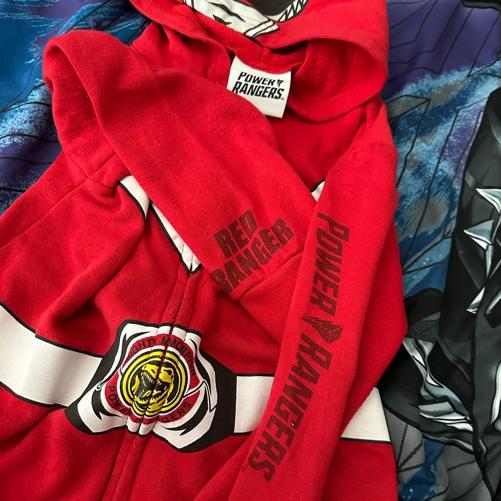 Power Rangers Hoodie size 7 Kids